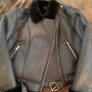 Zara Double Faced Biker Jacket